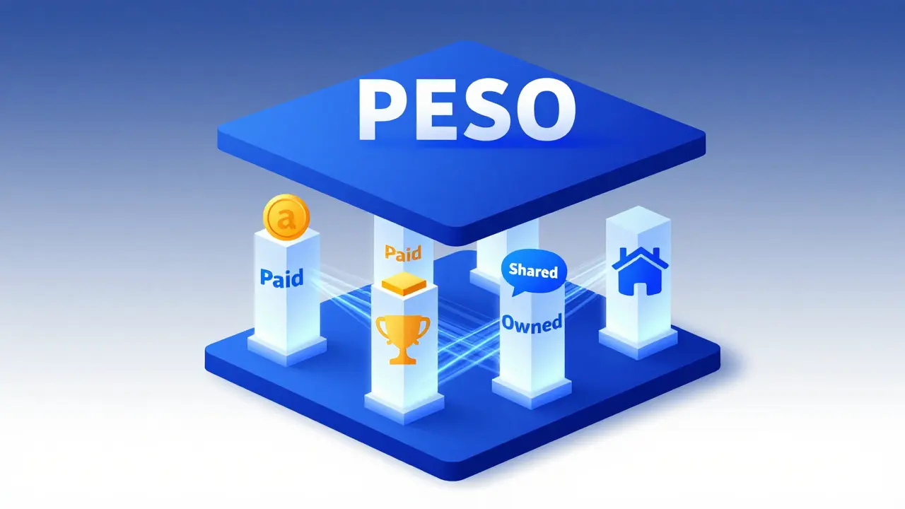 PESO-Modell einfach erklärt: Die 4 Media-Typen für deinen Marketing-Mix